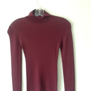 Icone Women's Ribbed Mock-neck Sweater - XS